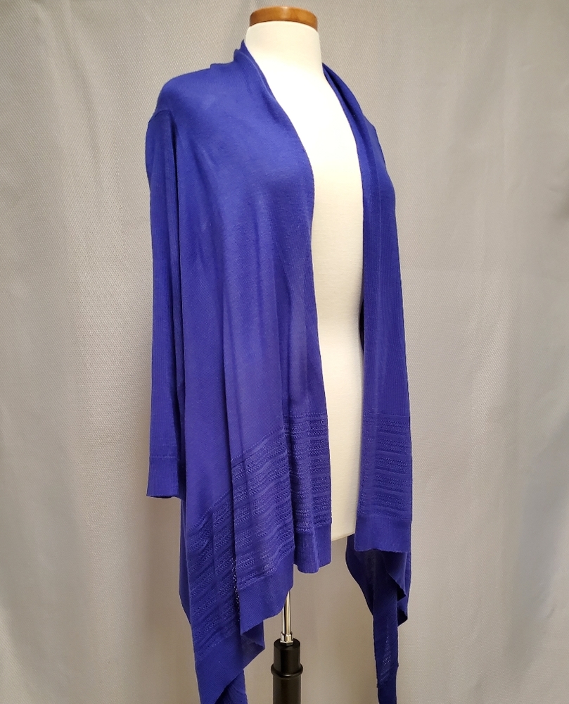 Royal blue cardigan by Worthington